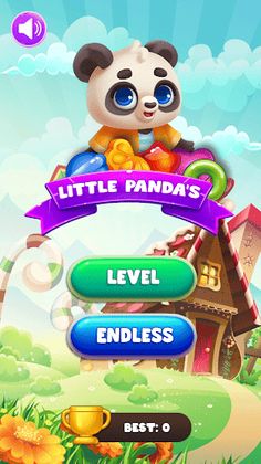 Little Panda Gems Crush - Screenshot 1