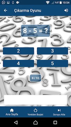 Matematik Oyunu - Screenshot 2