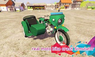 real moto bike crash Simulator - Screenshot 1