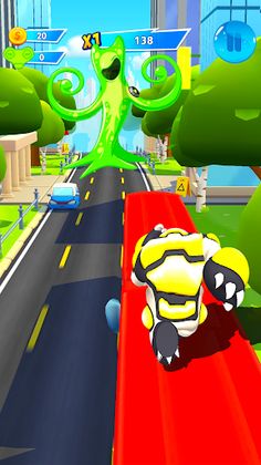 Ben Super Omnitrix 10Alien Run - Screenshot 2