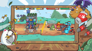 CatnRobot Idle TD: Battle Cat - Screenshot 1