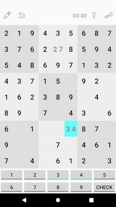 Solving Sudoku Game - Screenshot 2