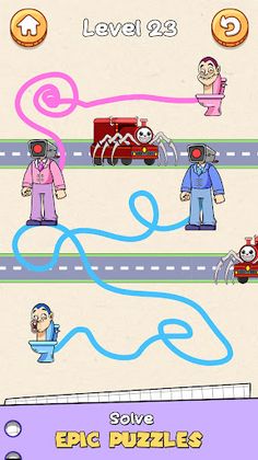 Draw to toilet: Skibidi Toilet - Screenshot 4