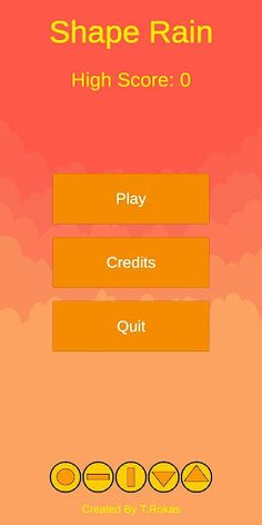 Shape Rain - Screenshot 1