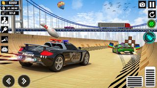 US Police Car Stunt Games 2023 - Screenshot 1