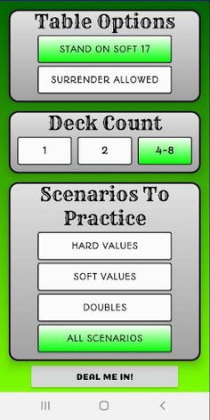 Blackjack Basic Strategy Train - Screenshot 4