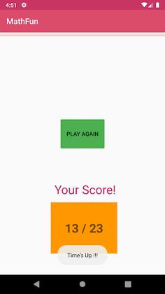 MathFun - Screenshot 2