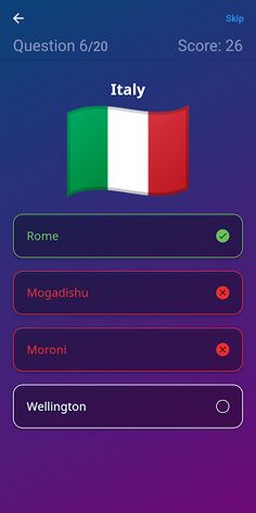 Capitals Quiz - Screenshot 4