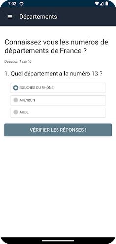 Géo Quiz France - Screenshot 3