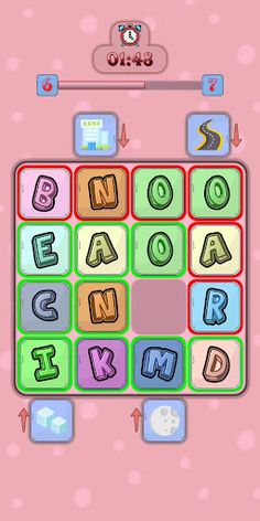 Words of Sliding :Puzzle Games - Screenshot 4