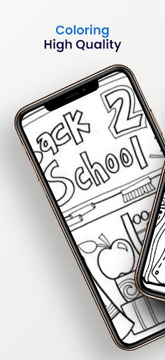 Back To School Coloring - Screenshot 1