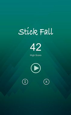 Stick fall - Screenshot 1