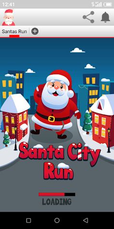 Santas Run - Screenshot 1