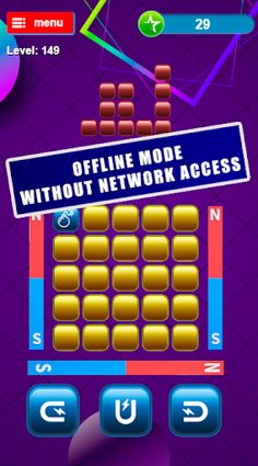 Magnetic blocks, logic puzzles - Screenshot 2