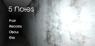 5 Notes - хоррор-игра - Screenshot 1