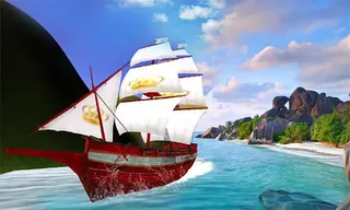 Water Taxi: Pirate Ship Transp - Screenshot 1
