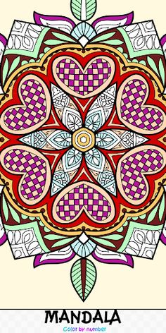 Mandala Color by Number - Screenshot 3