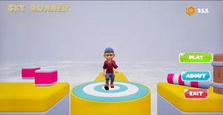Sky runner - Running Game - Screenshot 1