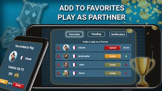 Blot Belote Coinche Online - Screenshot 3