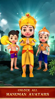 Little Hanuman - Running Game - Screenshot 4