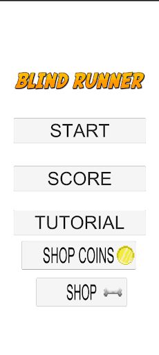 Blind runner - Screenshot 1