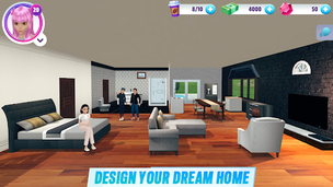 Virtual Sim Story: Home & Life - Screenshot 2