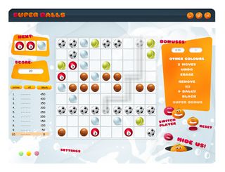 Lines - Super Balls - Screenshot 2