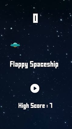 Flappy Spaceship - Screenshot 1