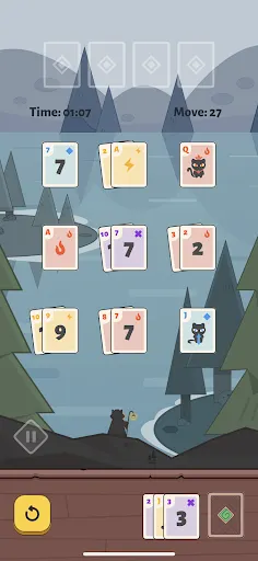 Mystic Cats: Magic Solitaire - Screenshot 3