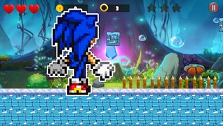 Blue Hedgehog Classic Dash Adv - Screenshot 3