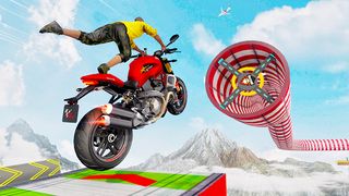 Mega Ramp Bike Stunt Master - Screenshot 1