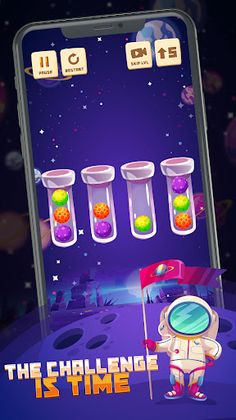 Multiverse Planet Sort Puzzle - Screenshot 2