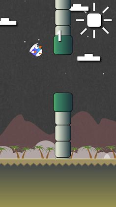 Flappy Chicken Funky - Screenshot 3