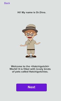 HATCHIGOTCHI - Virtual Pet Gam - Screenshot 2