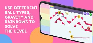 Rainbow Ball - Screenshot 2