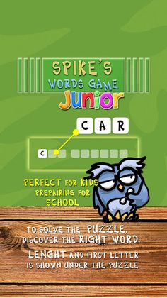 Spike's Word Game Junior - Screenshot 4