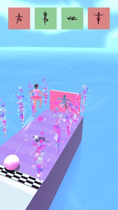 Ballet Ball Jump - Screenshot 1