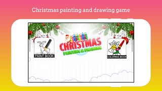Christmas color painting  game - Screenshot 1