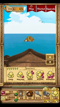 Pirate coin pusher 2D remaster - Screenshot 1