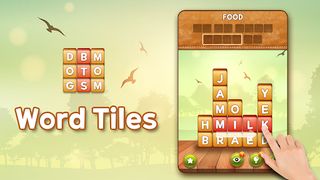 Word Tiles : Swipe Word Puzzle - Screenshot 1