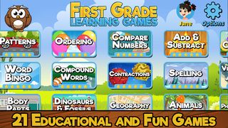 First Grade Learning Games SE - Screenshot 1
