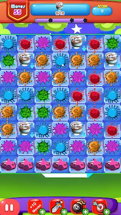 Germ Crush: Match 3 Game - Screenshot 3