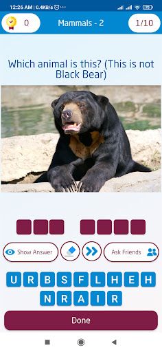 Animal Quiz: Learn all Animals - Screenshot 3