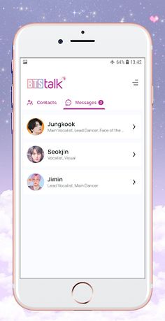 BTS Chat! Messenger(simulator) - Screenshot 2