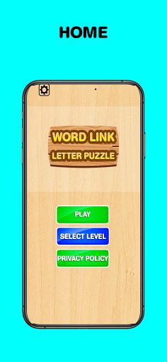 Word Link Letter Puzzle- Word  - Screenshot 1