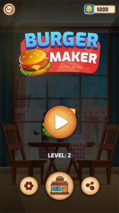 Serve Burger Puzzle Food Game - Screenshot 1