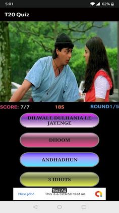 Bollywood T20 Quiz - Screenshot 3