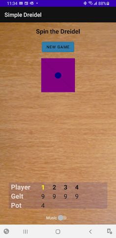 Simple Dreidel - Screenshot 1