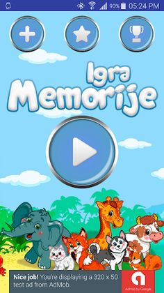 Igra memorije - Screenshot 1