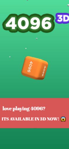 4096 3D Cubes -  Puzzle Game - Screenshot 2